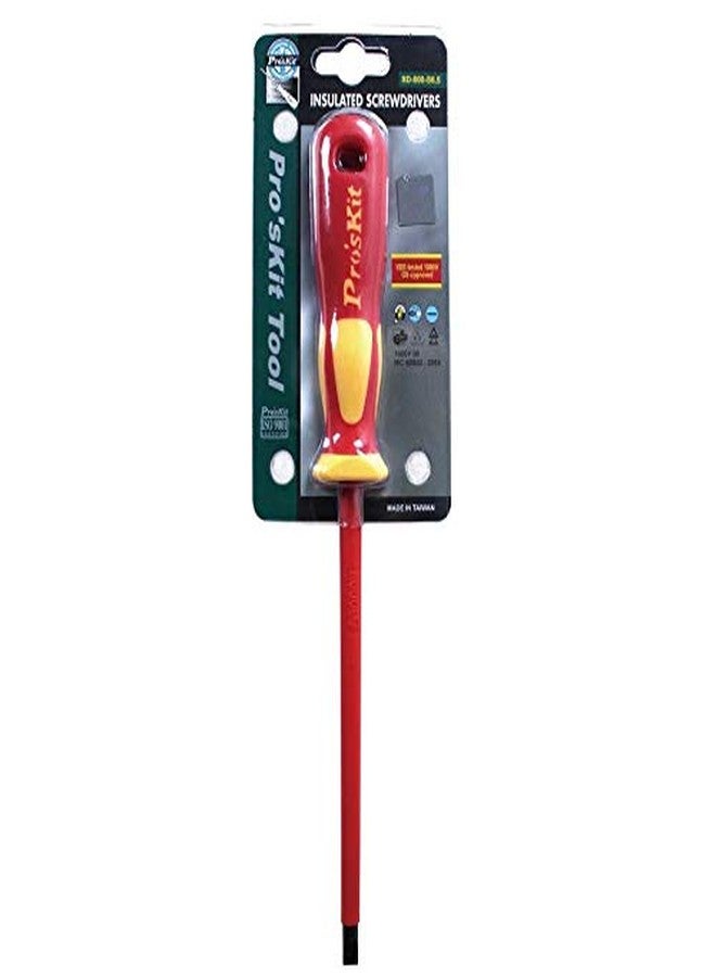 Pro'skit Proskit VDE 1000V Insulated Screwdriver (-6.5x150) (Pack of 1) - Image 3